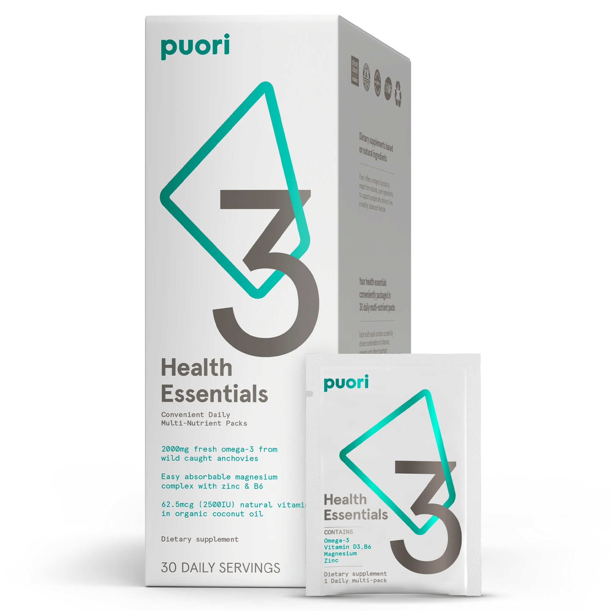 P3 - Health Essentials Sachets (O3, M3, D3)